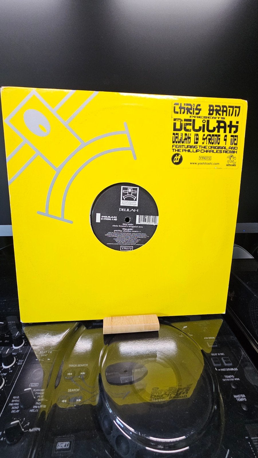 12" Chris Brann - Delilah (Yoshitoshi), Gebruikt, House, Inclusief binnenhoes, Ophalen of Verzenden