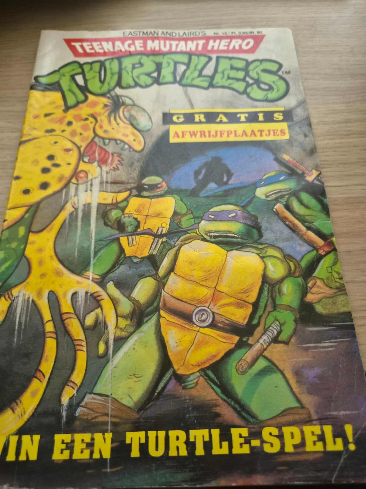 Teenage Mutant Hero Turtles stripboek - Nr. 12, Boeken, Stripboeken, Eén stripboek, Ophalen of Verzenden, Gelezen, Eastman and Laird