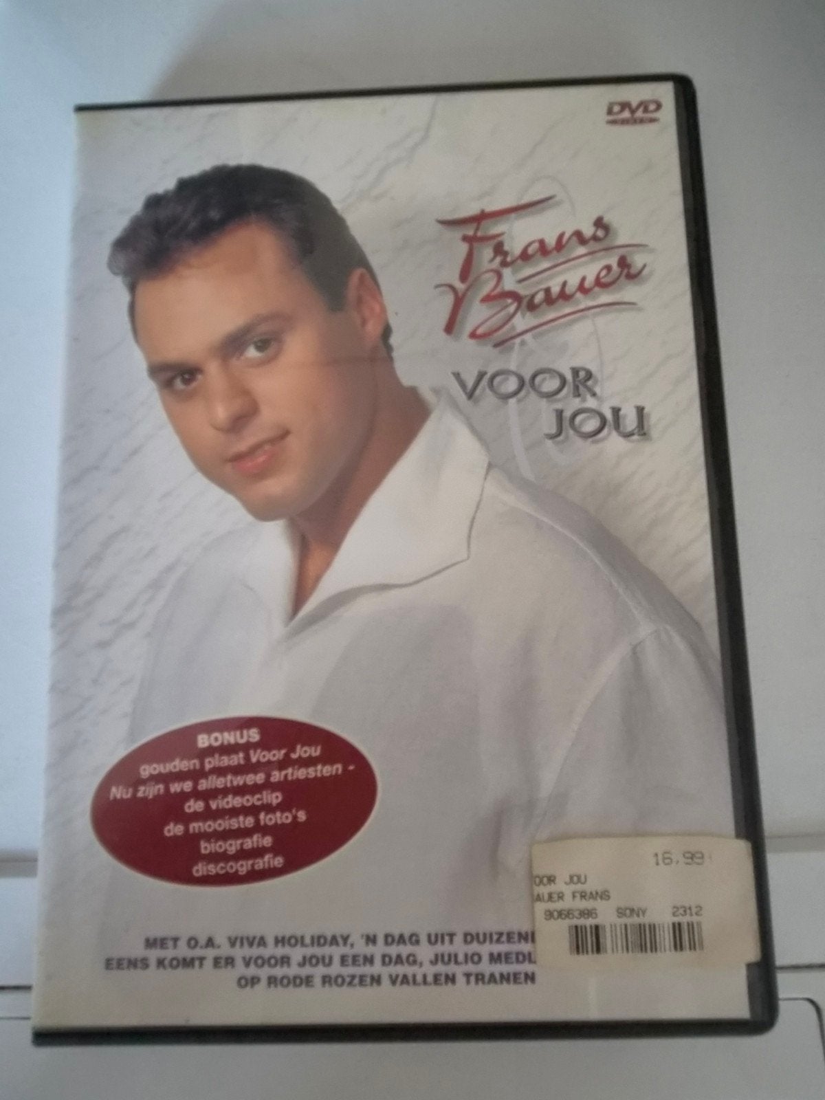 Dvd Frans Bauer, Alle leeftijden, Ophalen of Verzenden, Zo goed als nieuw