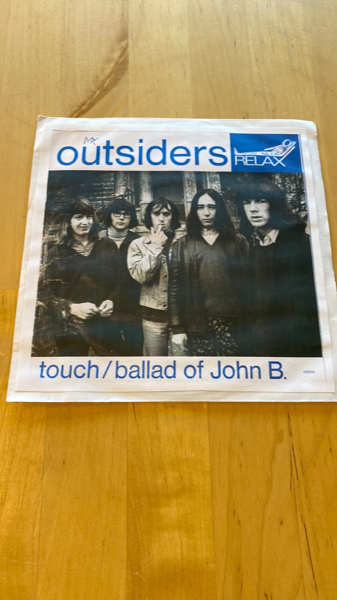 Vinyl single the Outsiders - Touch, Ophalen of Verzenden, Gebruikt, Pop