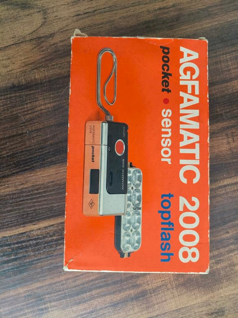 AGFAMATIC 2008 Pocket Sensor Topflash Camera - Nieuw in doos, Ophalen of Verzenden, Nieuw, Compact, Overige Merken