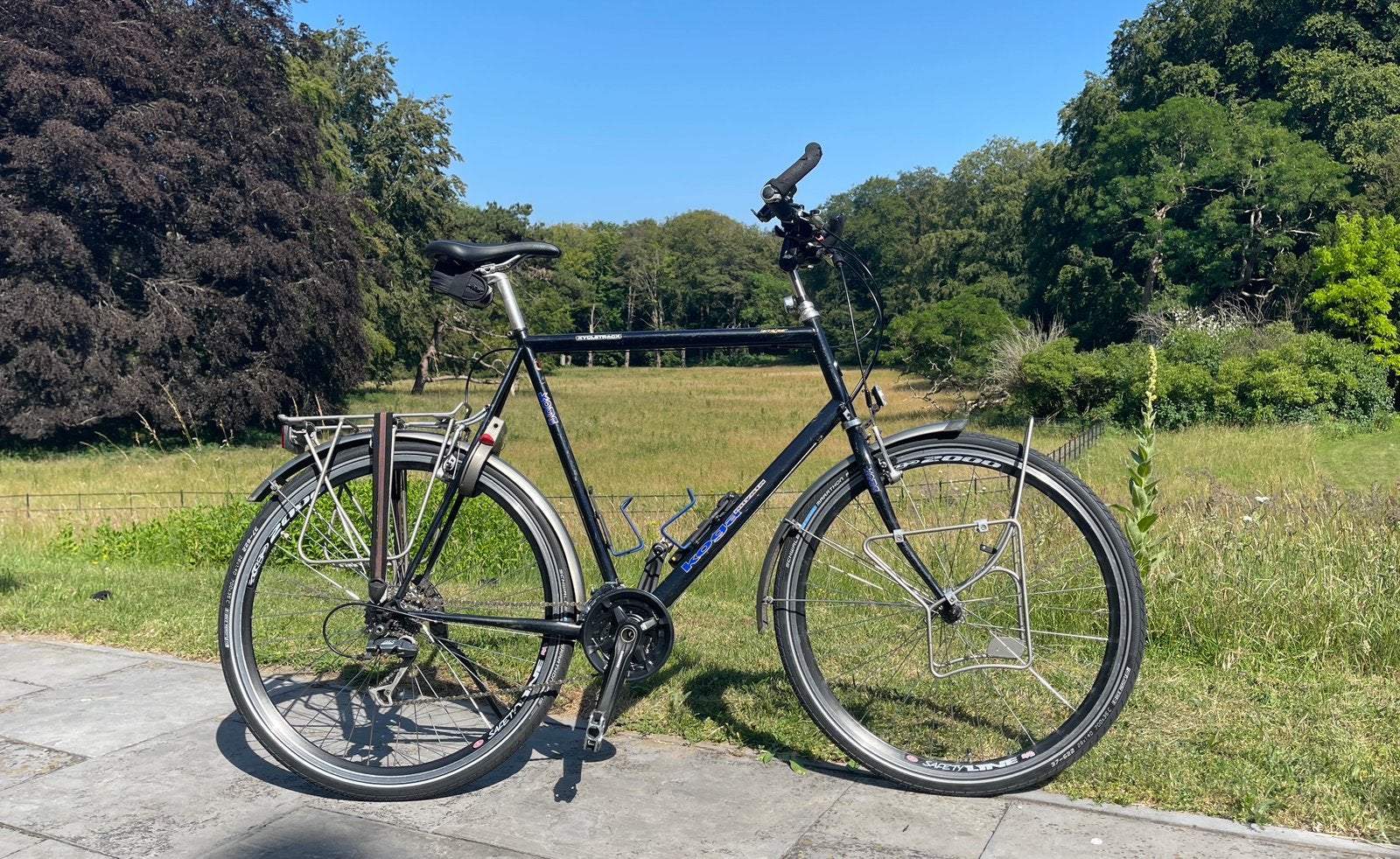 Koga Miyata Terraliner Touring Bike - Steel (66cm), Ophalen, 28 inch, Velgrem, Zo goed als nieuw