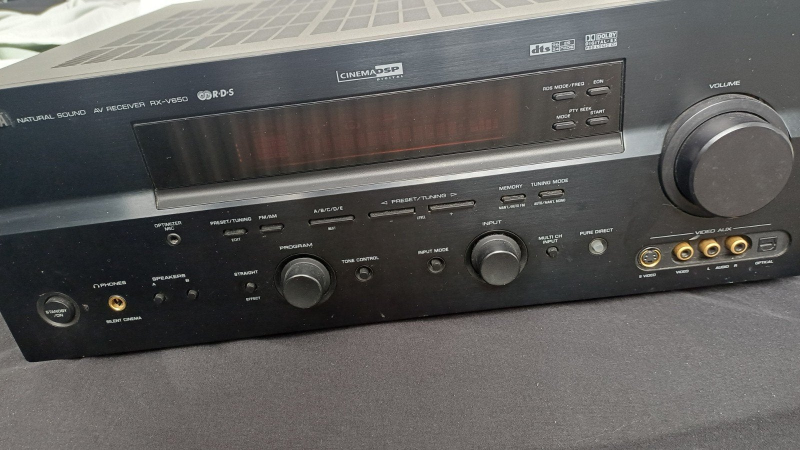 Yamaha RX-V650 AV Receiver - Krachtige 7.1 Surround Sound, Ophalen, Gebruikt, Yamaha, 60 tot 120 watt