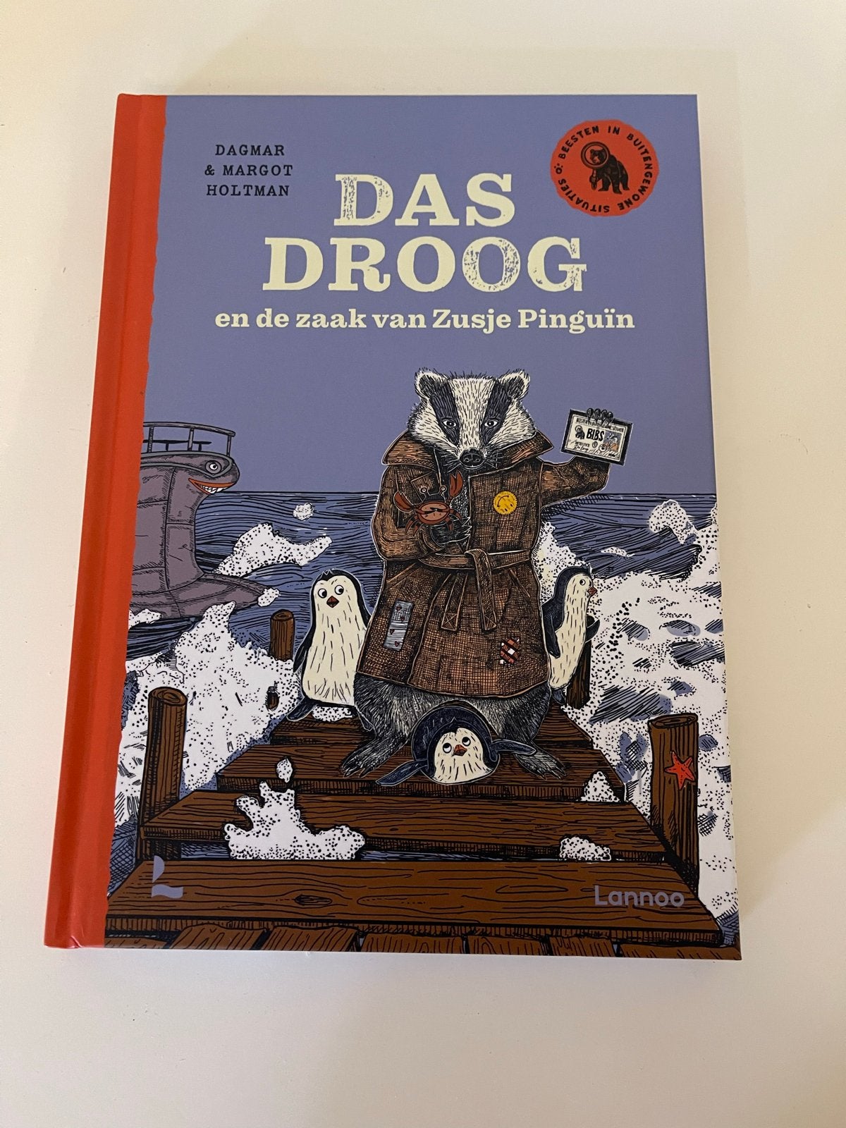 Nieuw boek: Das Droog en de zaak van Zusje Pinguïn, Ophalen, Nieuw