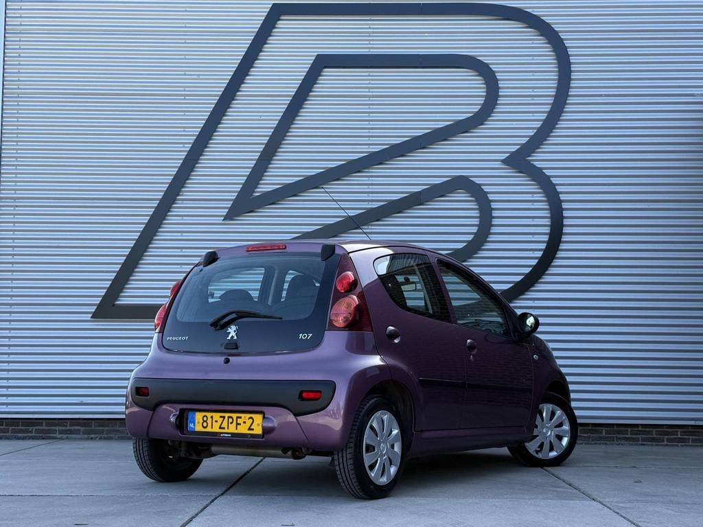 Peugeot 107 1.0 Active 1e Eigenaar|Airco|LED|5-Deurs|Elektr., Auto's, Peugeot, Voorwielaandrijving, Euro 5, Stof, Gebruikt