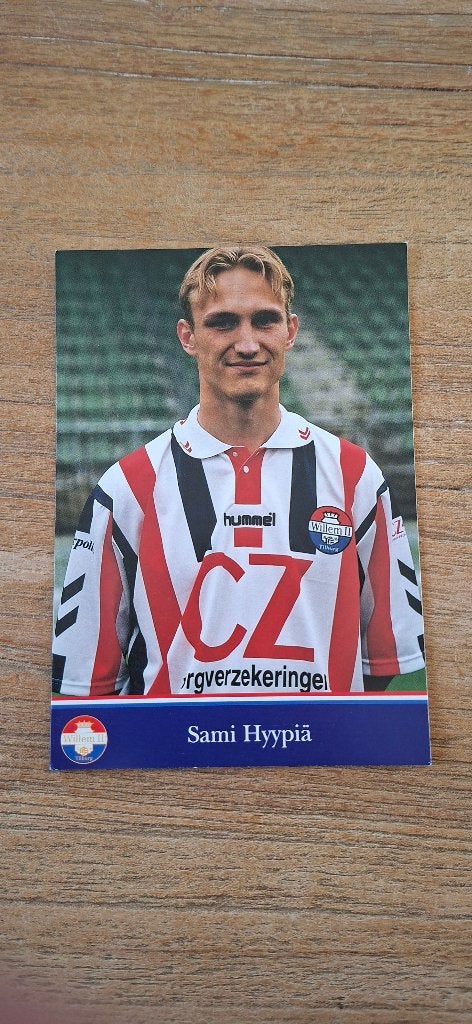 Spelerskaart; Sami Hyypia # Willem II, Verzamelen, Ophalen of Verzenden, Nieuw, Willem II, Spelerskaart