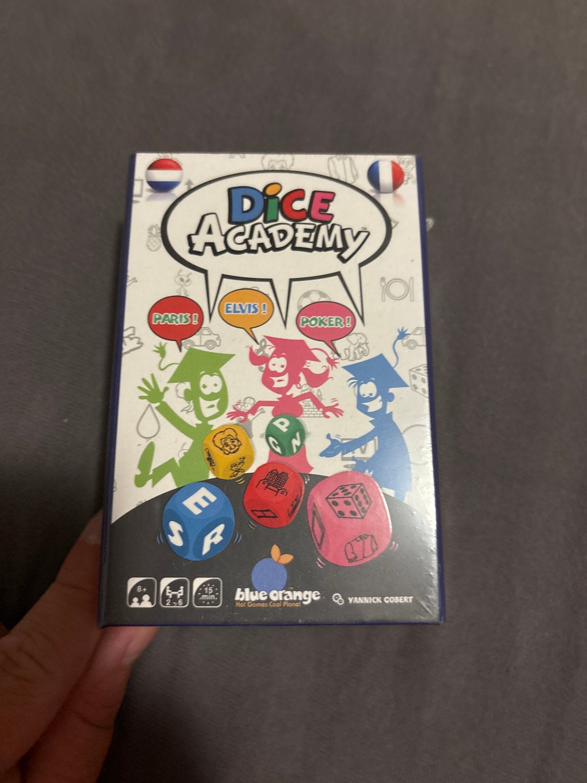 Dice Academy - Het snelle dobbelspel in plastic, Drie of vier spelers, Ophalen of Verzenden, Nieuw