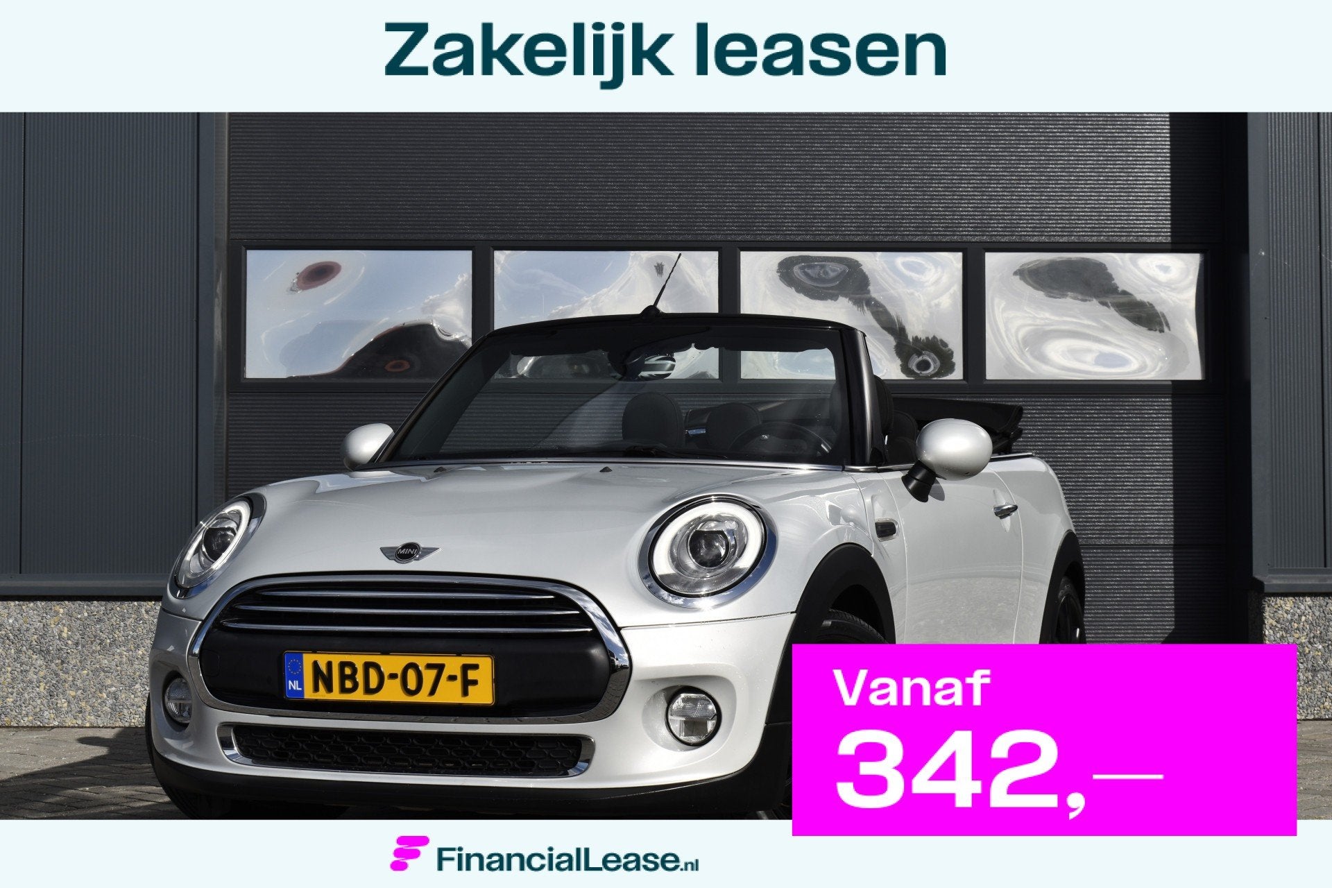 MINI Cabrio 1.2 Cabrio Carplay - Cruise - Led - Clima, Voorwielaandrijving, Gebruikt, Euro 6, Xenon verlichting