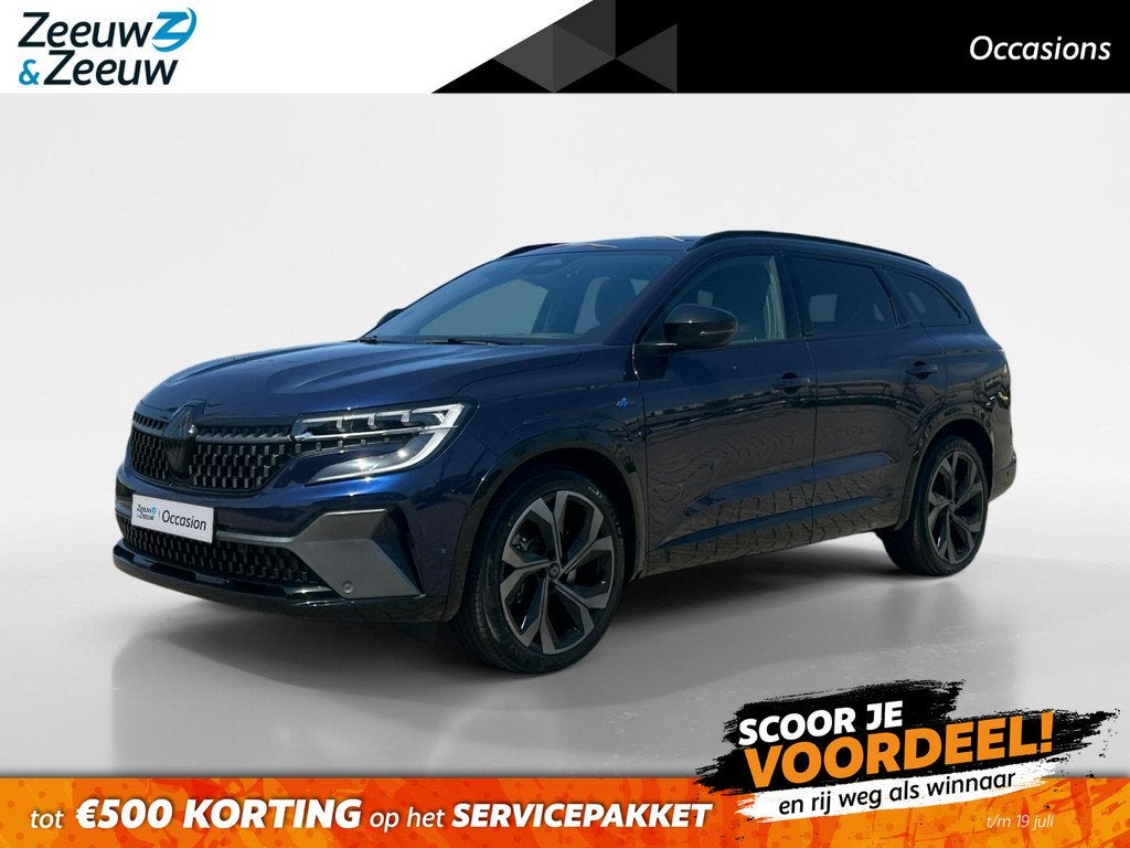 Renault Espace E-Tech full hybrid 200 esprit Alpine 5p. | Au, Auto's, Renault, 12 maanden, Gebruikt, Euro 6, 1199 cc