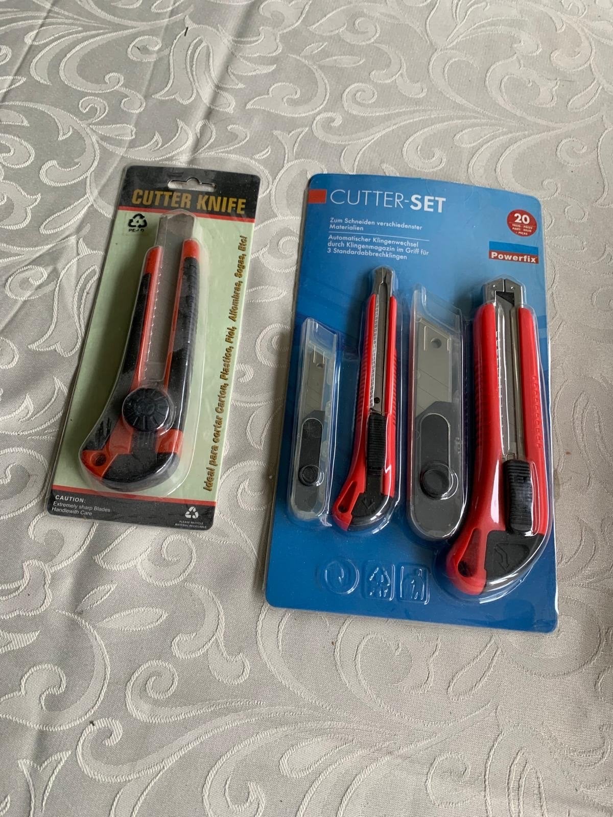 Cuttermessen Set - Nieuw in verpakking, Doe-het-zelf en Verbouw, Ophalen of Verzenden, Nieuw