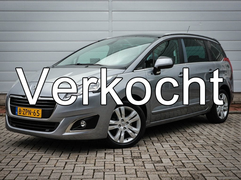 Peugeot 5008 1.6 VTi Style 7p. | Clima | Cruise | Navi | Cam, Auto's, Peugeot, Bedrijf, ABS, Achteruitrijcamera, Airbags, Airconditioning