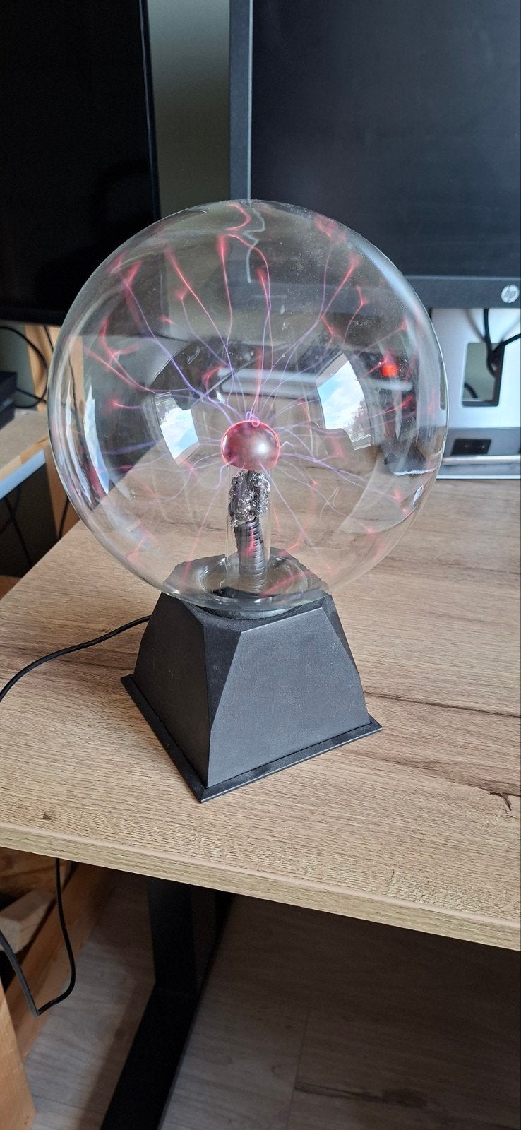 Plasma Bol Lamp - Interactieve Decoratieve Verlichting, USB-aansluiting, Ophalen, Zo goed als nieuw, Overige merken
