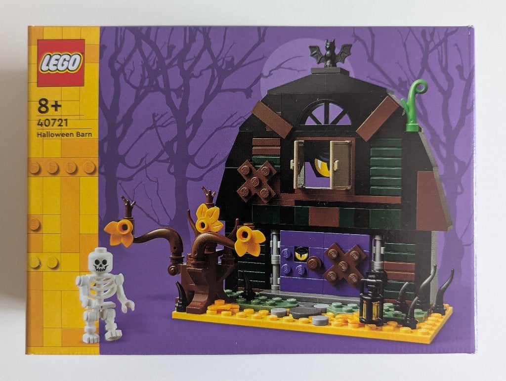 LEGO Halloweenschuur (40721), Inclusief accessoires, Overige thema's, https://www.lego.com/nl-nl/service, Lego