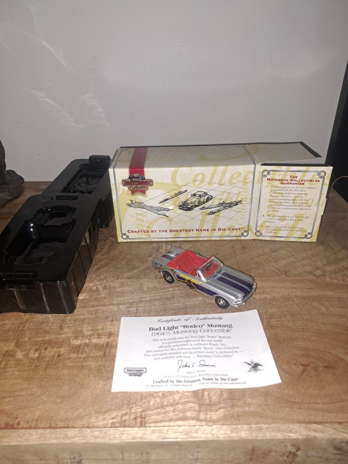matchbox dinky model bud Light rodeo mustang, Auto, Matchbox, Matchbox dinky, Ophalen of Verzenden