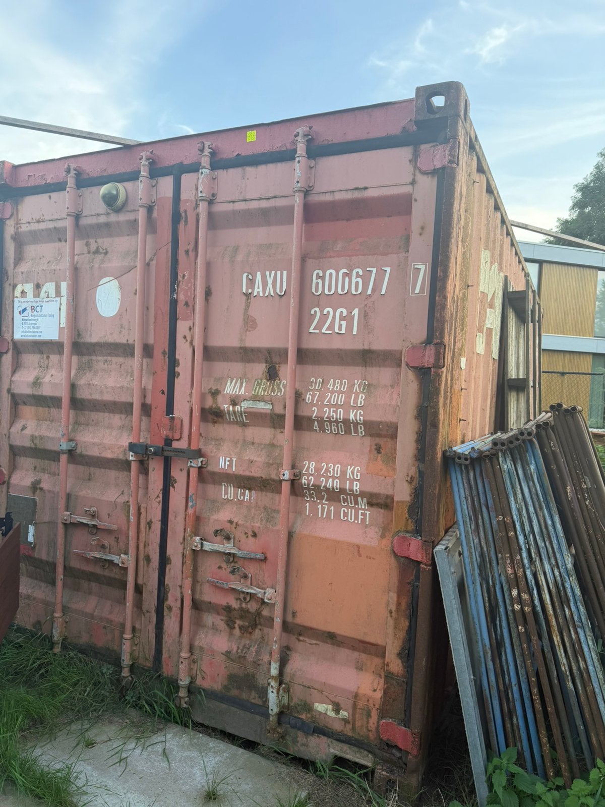 Container, Ophalen
