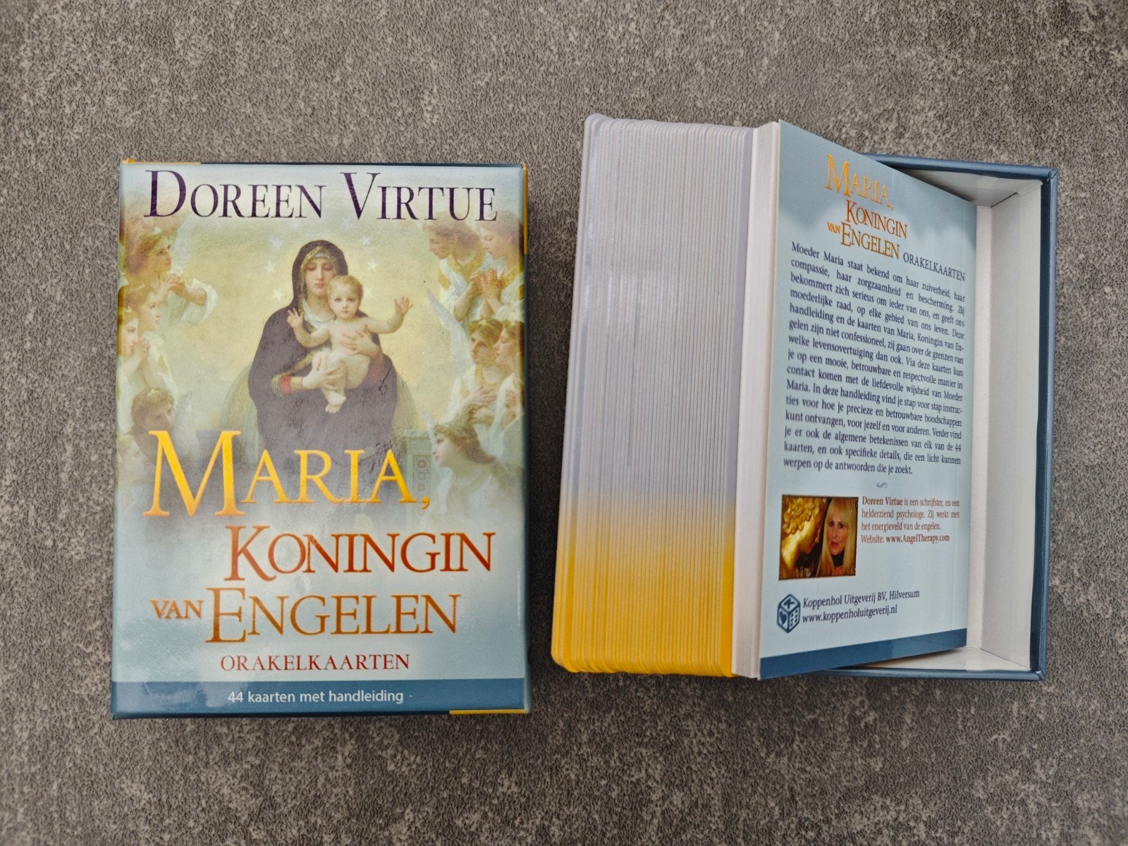 Maria, Koningin van Engelen Orakelkaarten - Doreen Virtue, Spiritualiteit algemeen, Overige typen, Nieuw, Ophalen of Verzenden