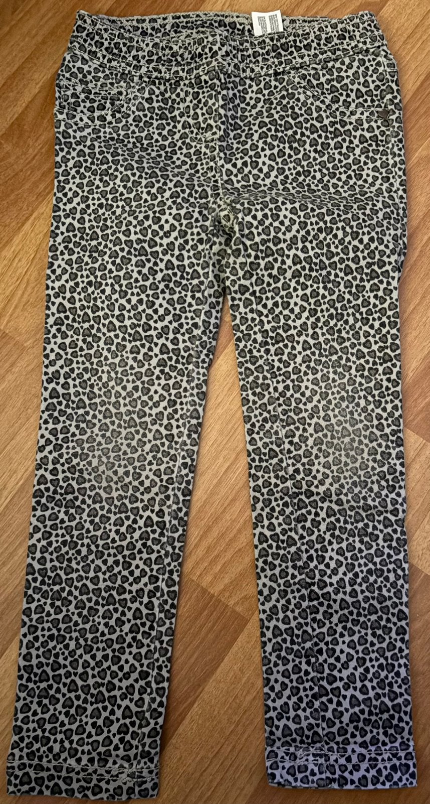 Grijze tijgerprint broek, skinny, meisje, maat 104, C&A, Kinderen en Baby's, Kinderkleding | Maat 104, Ophalen of Verzenden, Zo goed als nieuw