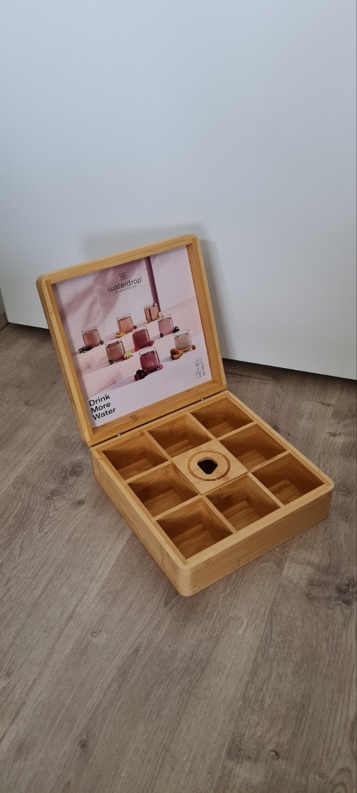 Waterdrop box Large, Nieuw, Ophalen of Verzenden, Natuurlijk materiaal, Modern
