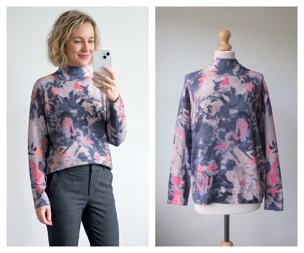 Madeleine - prachtige trui - multicolor - maat 36 / 38, Verzenden, Paars, Zo goed als nieuw, Madeleine