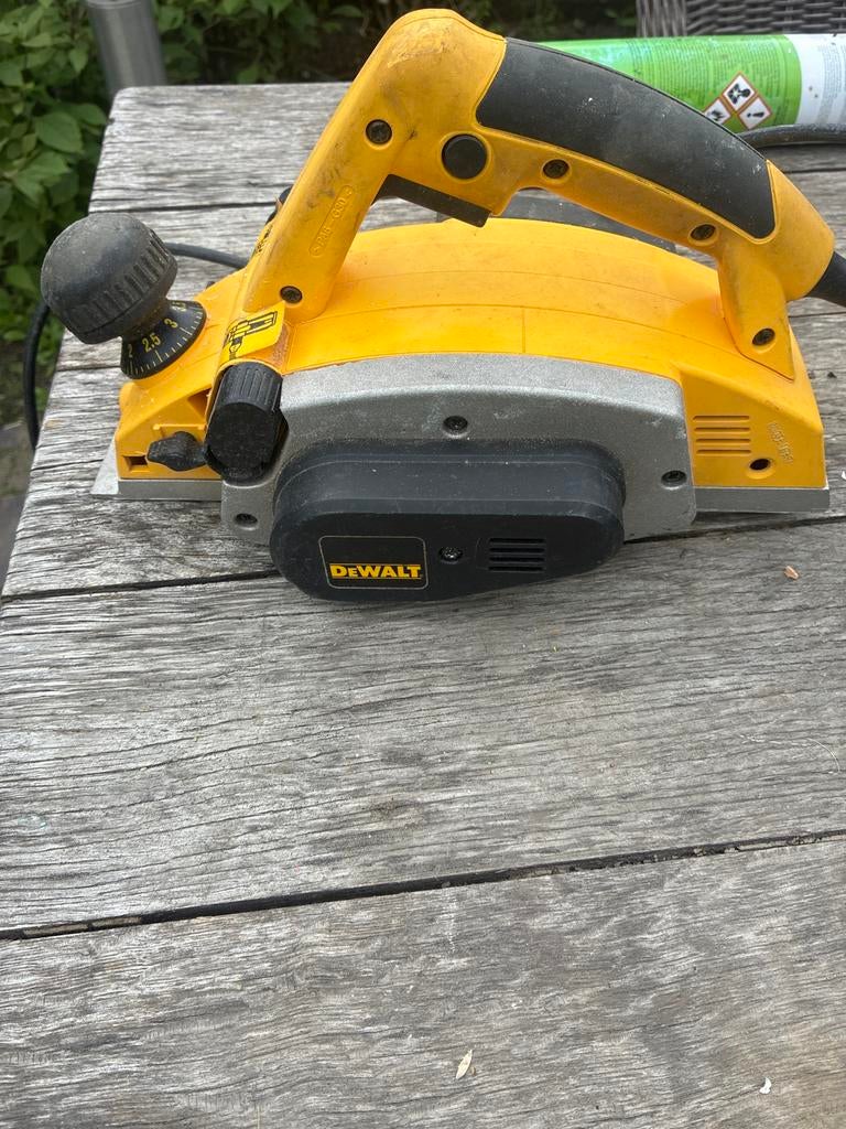 DeWalt Elektrische Schaafmachine - Krachtig en Betrouwbaar, Ophalen of Verzenden, Gebruikt, Elektrisch