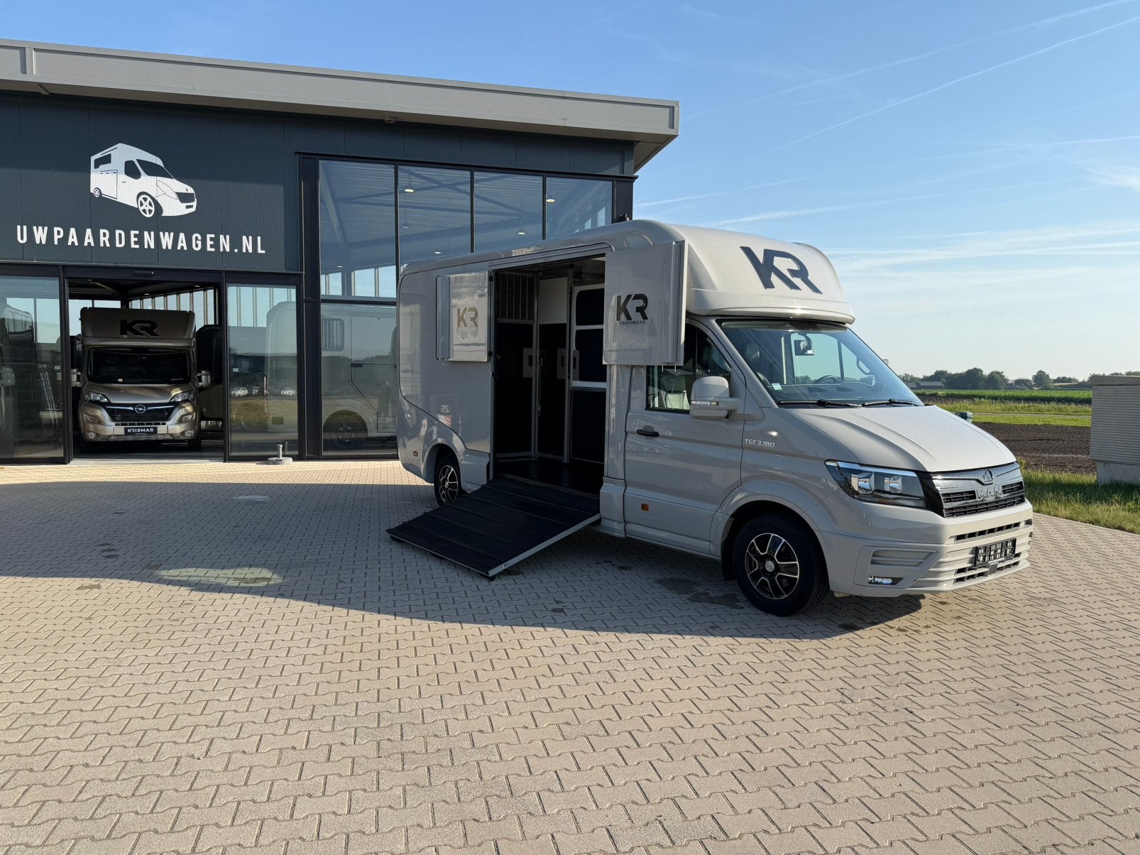 MAN Krismar >>automaat<< paardenwagen Paardenvrachtwagen, Ophalen, Nieuw, Aluminium, Overige typen