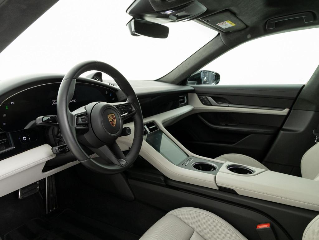 Porsche Taycan Turbo Cross Turismo, Auto's, Porsche, Gebruikt, Zwart, Adaptive Cruise Control, Met garantie (alle)