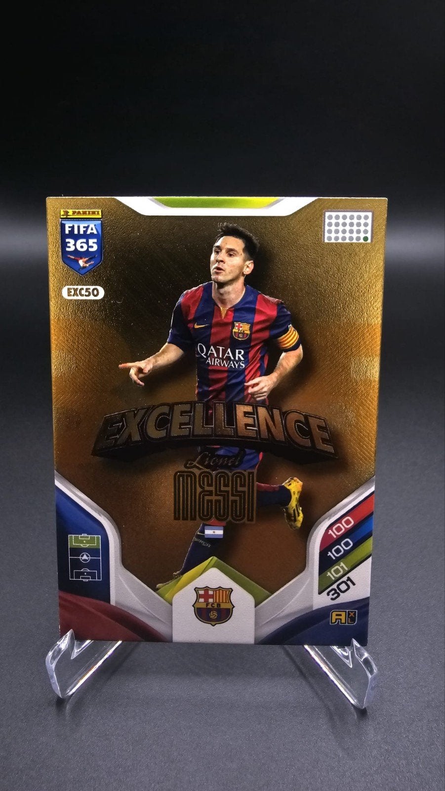 Panini FIFA 365 Excellence Lionel Messi EXC50, Ophalen of Verzenden