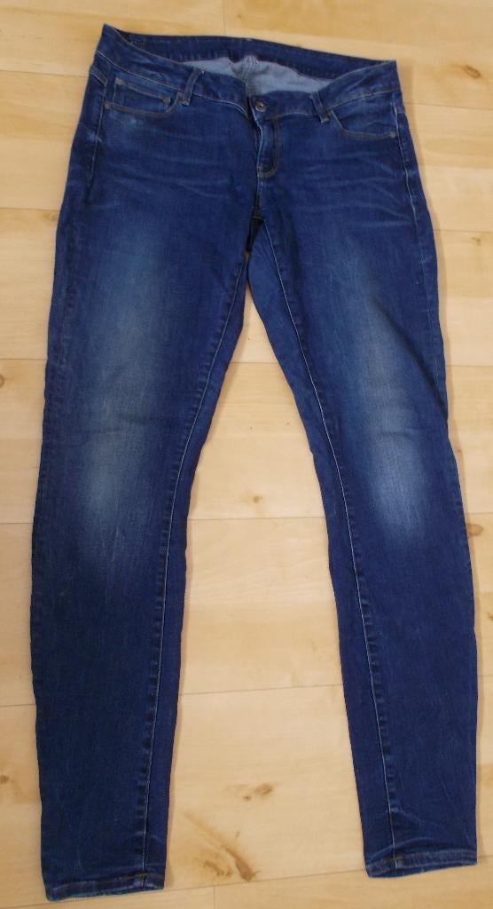 G-Star Raw low skinny 3301, Verzenden, Zo goed als nieuw, Blauw, W30 - W32 (confectie 38/40)