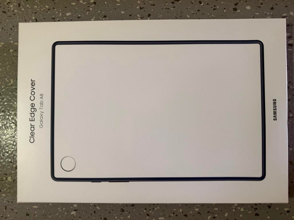 Samsung Clear Edge Cover voor Galaxy Tab A8 - Nieuw, Ophalen of Verzenden, Nieuw