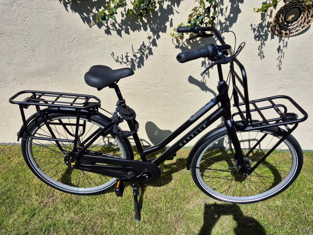 Gazelle Transportfiets -  Damesmodel - Zo goed als nieuw, Fietsen en Brommers, Fietsen | Dames | Damesfietsen, Ophalen, (Extra) lage instap