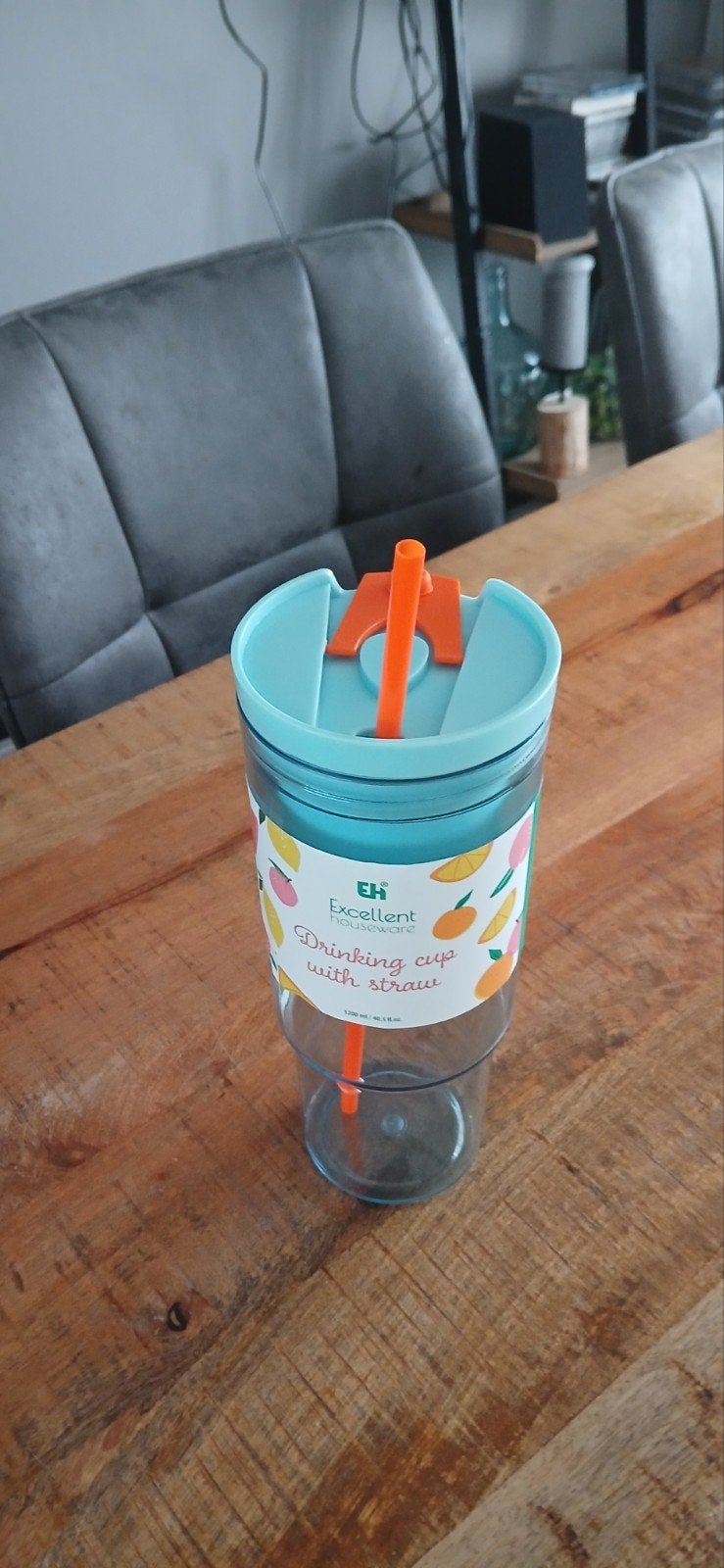 Nieuwe drinkbeker met rietje, Ophalen of Verzenden, Nieuw