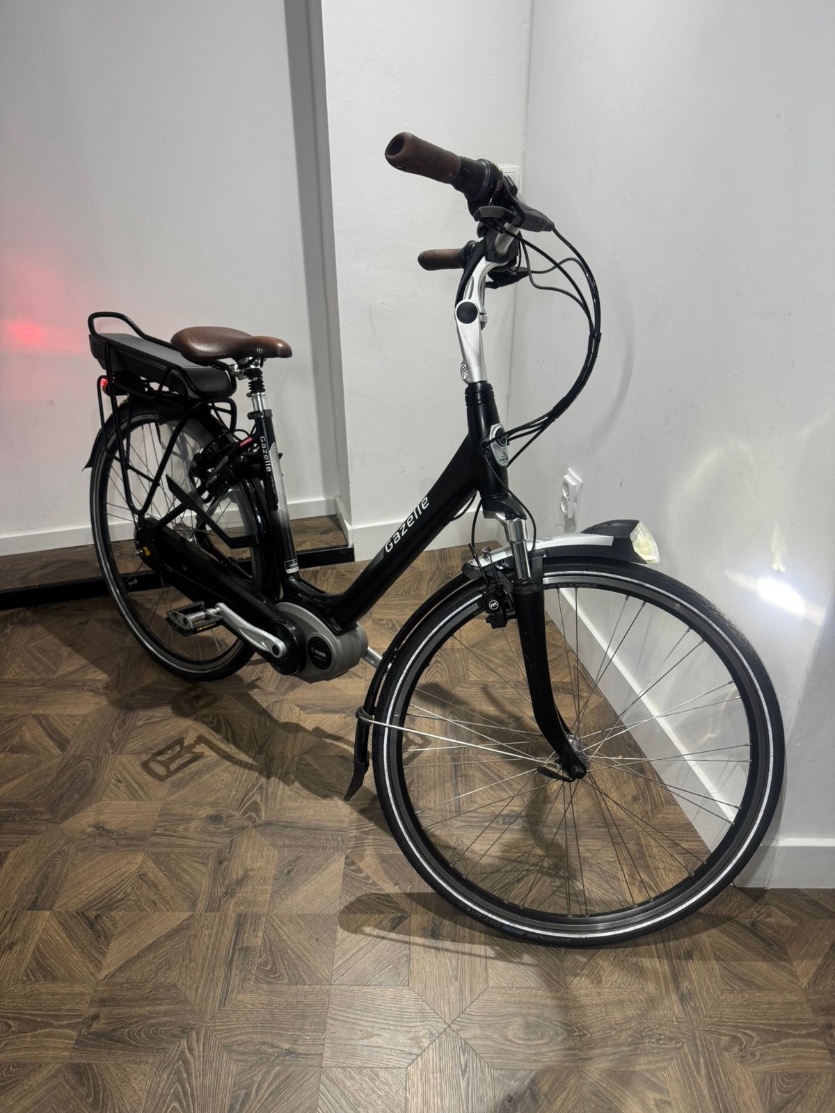 Gazelle orange c7+ Bosch active line 400wh damesfiets, Fietsen en Brommers, Elektrische fietsen, Ophalen, Zo goed als nieuw, 47 tot 51 cm