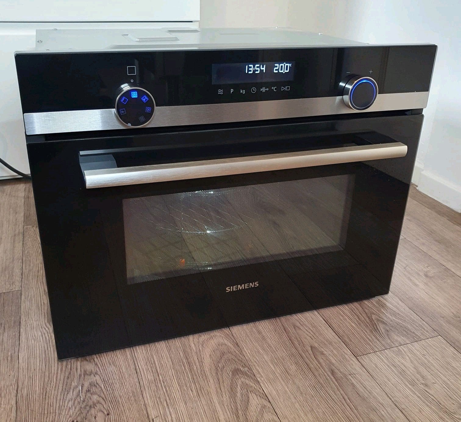 SIEMENS IQ500 combi magnetron/ oven in nette staat, Witgoed en Apparatuur, Ophalen, Combimagnetron, Zo goed als nieuw, Inbouw