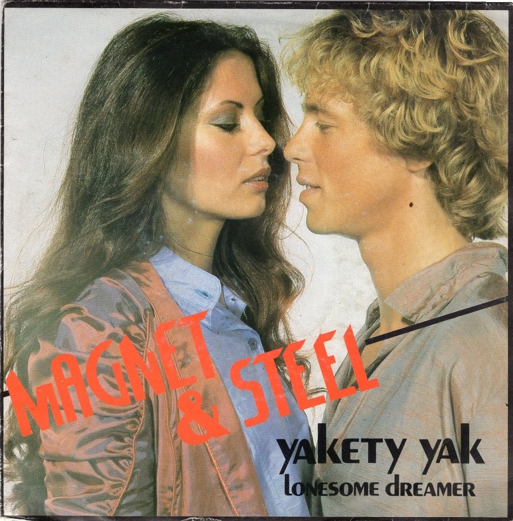 MAGNET & STEEL  -  Yakety yak, Gebruikt, 7 inch, Pop, Fotohoes