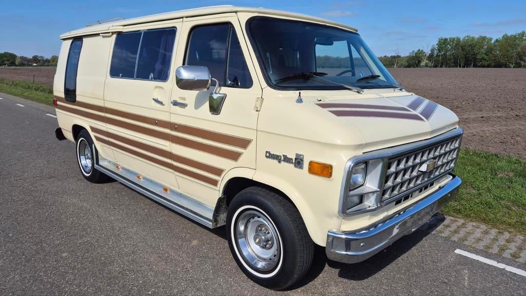 Chevrolet G20 Chevy Van 1981 5.0 V8, Auto's, Oldtimers, Automaat, 5000 cc, Overige carrosserieën, Chevrolet