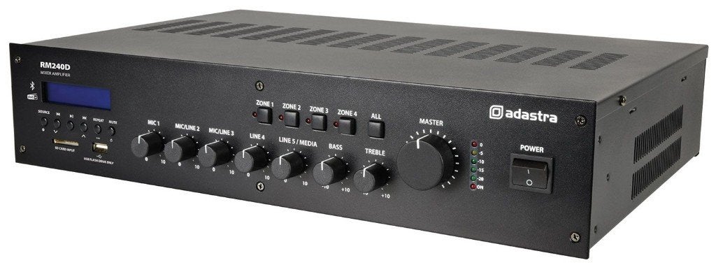 Versterker met geluidsboxen buiten, Audio, Tv en Foto, 120 tot 150 watt, Overige typen, Bluetooth, Zo goed als nieuw