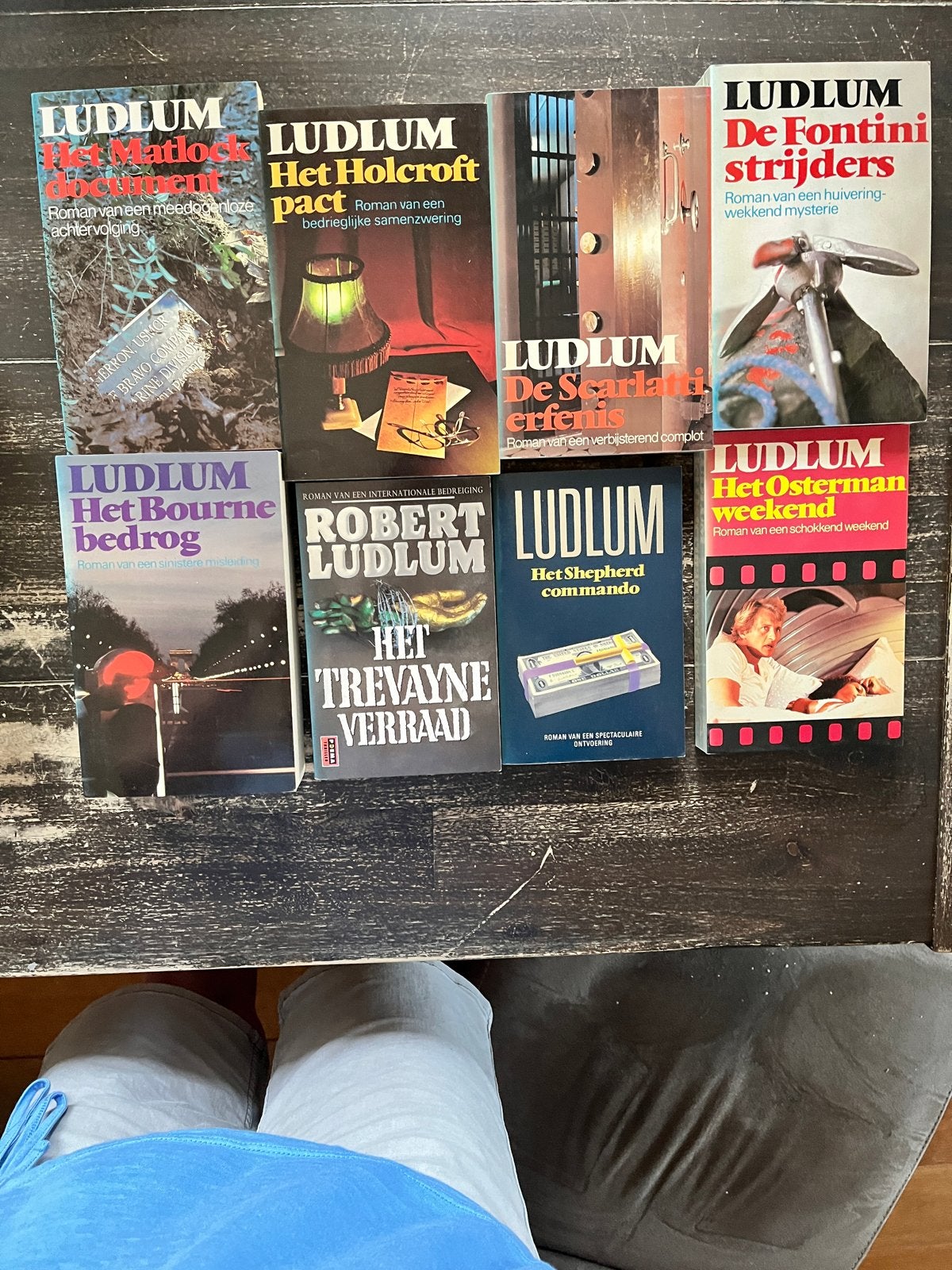 Robert Ludlum Boeken Collectie - 8 Spionagethrillers, Ophalen of Verzenden, Gelezen, Nederland