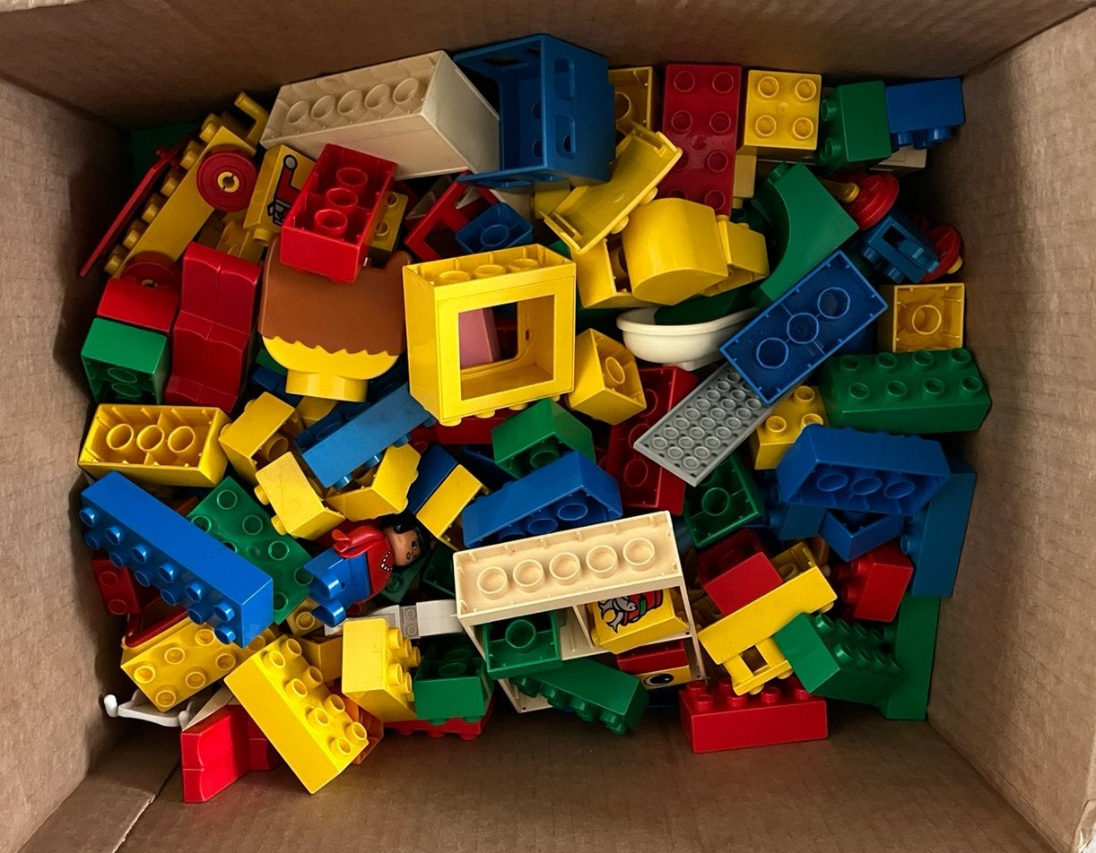 Doos met Duplo, van alles wat.., Kinderen en Baby's, Ophalen, Zo goed als nieuw