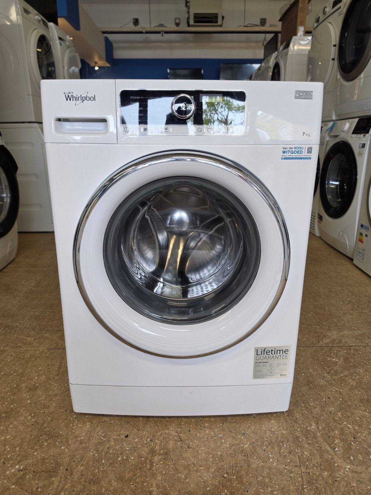 Whirlpool wasmachine | 7 kilo | A+++ | Gratis thuis 🚚✅️, Witgoed en Apparatuur, Jirnsum, Ophalen of Verzenden, Voorlader, Energieklasse A of zuiniger
