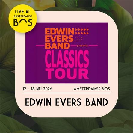 4 tickets te koop – Edwin Evers Band Live at Amsterdamse Bos, Twee personen