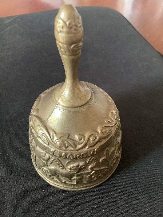vintage messing kerkbel altaarbel handbel sanctuary bel, Ophalen