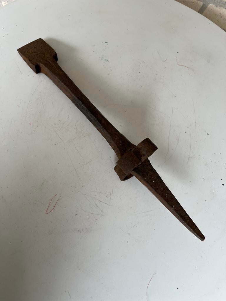 HAARIJZER VOOR ZEIS. ANTIEK KOOPJE, Ophalen of Verzenden