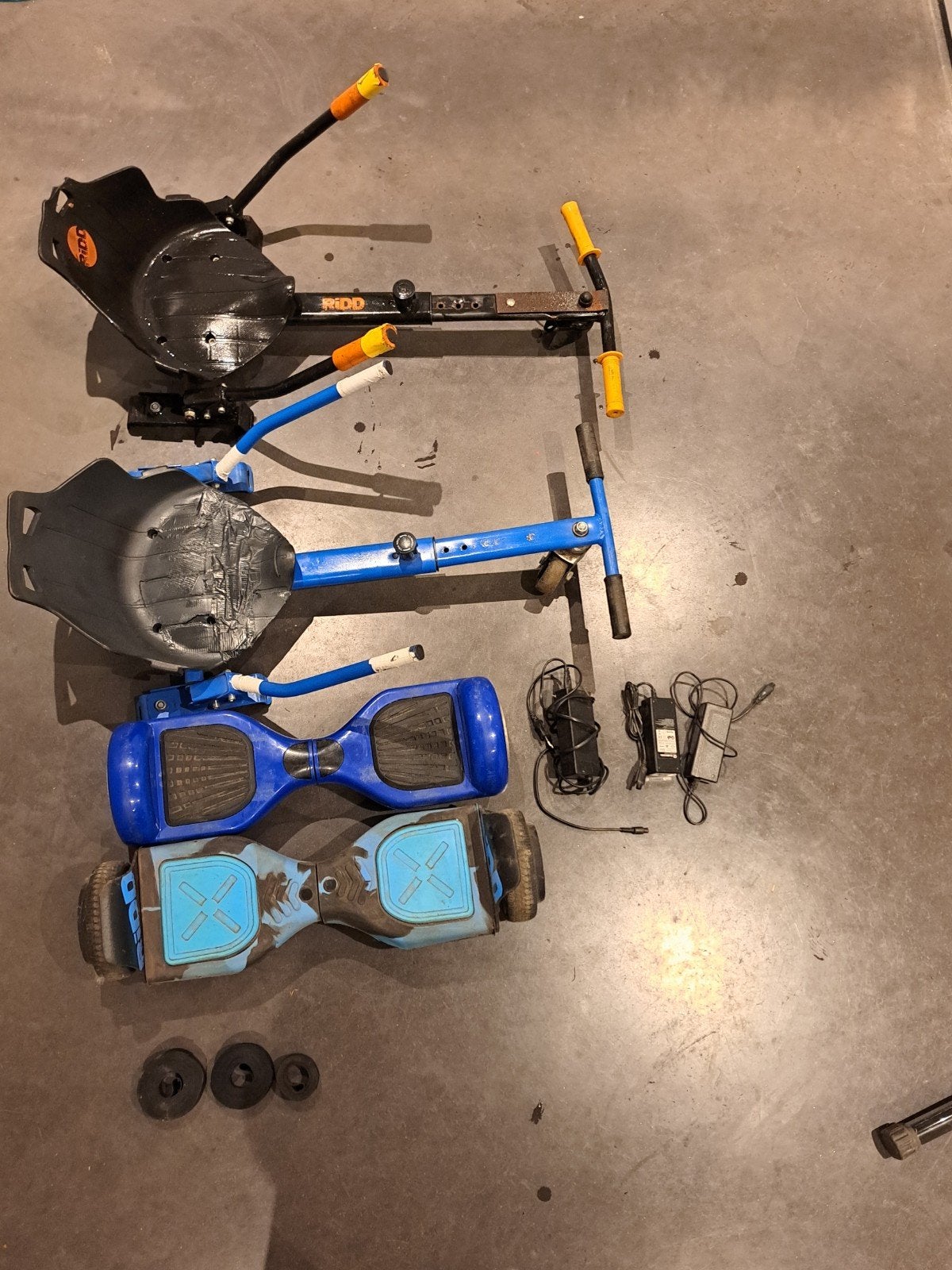 hoverboards en verdere onderdelen, Gebruikt