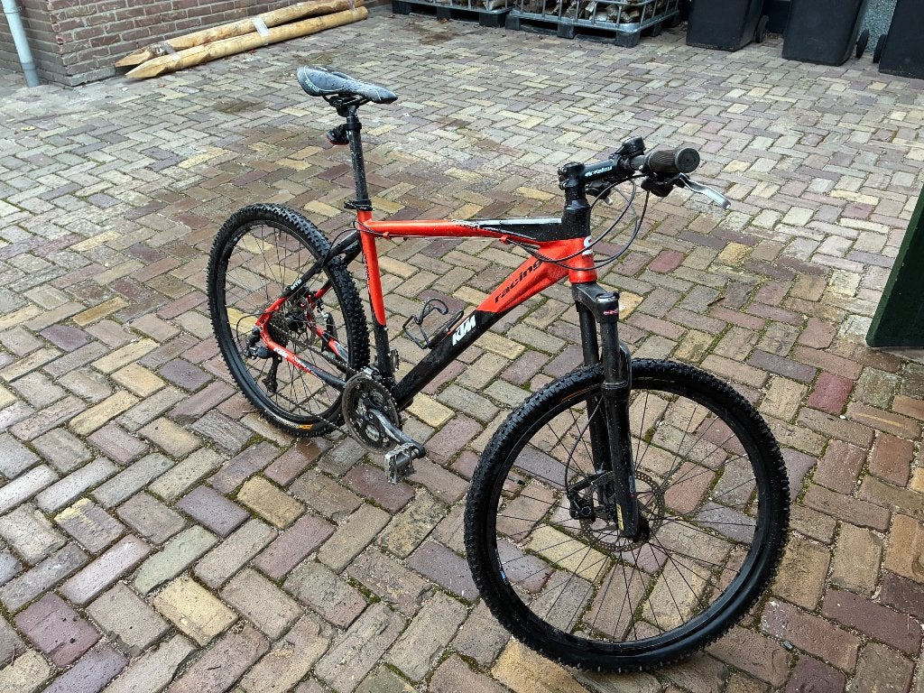 Ktm mountainbike, Hardtail, 45 tot 49 cm, Zo goed als nieuw, Schijfrem