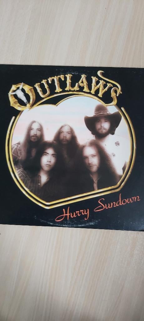 Outlaws-Hurry Sundown LP USA, Ophalen of Verzenden, 1970 - 1979, Zo goed als nieuw, Inclusief binnenhoes