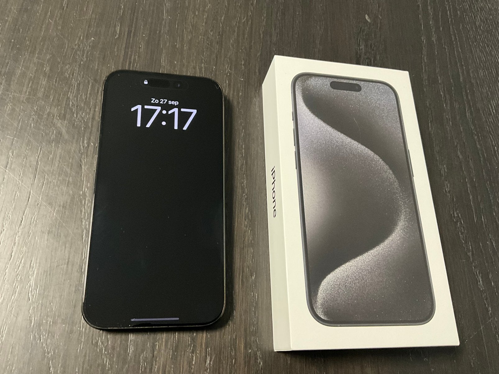 iPhone 15 Pro, Ophalen, 128 GB, 86 %, Zwart
