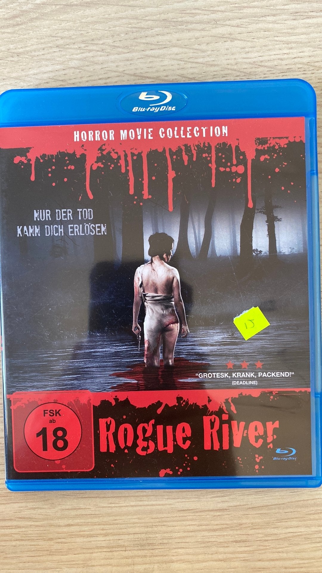 Rogue river blu ray horror, Ophalen of Verzenden, Zo goed als nieuw, Horror