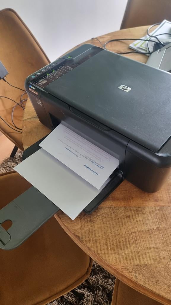 HP deskjet F4580 printer, Computers en Software, Printers, Kleur printen, Gebruikt, Inkjetprinter, All-in-one