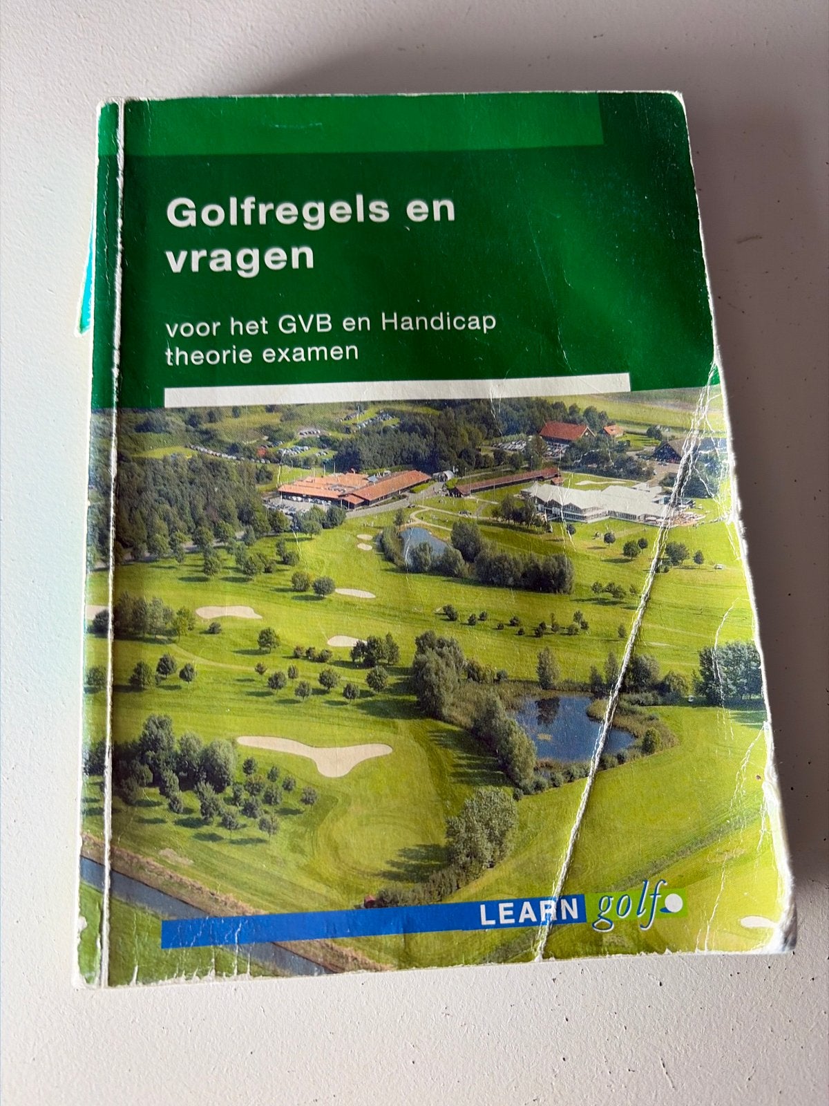 Golfregels en vragen voor GVB en Handicap theorie examen, Ophalen of Verzenden, Gelezen, Balsport