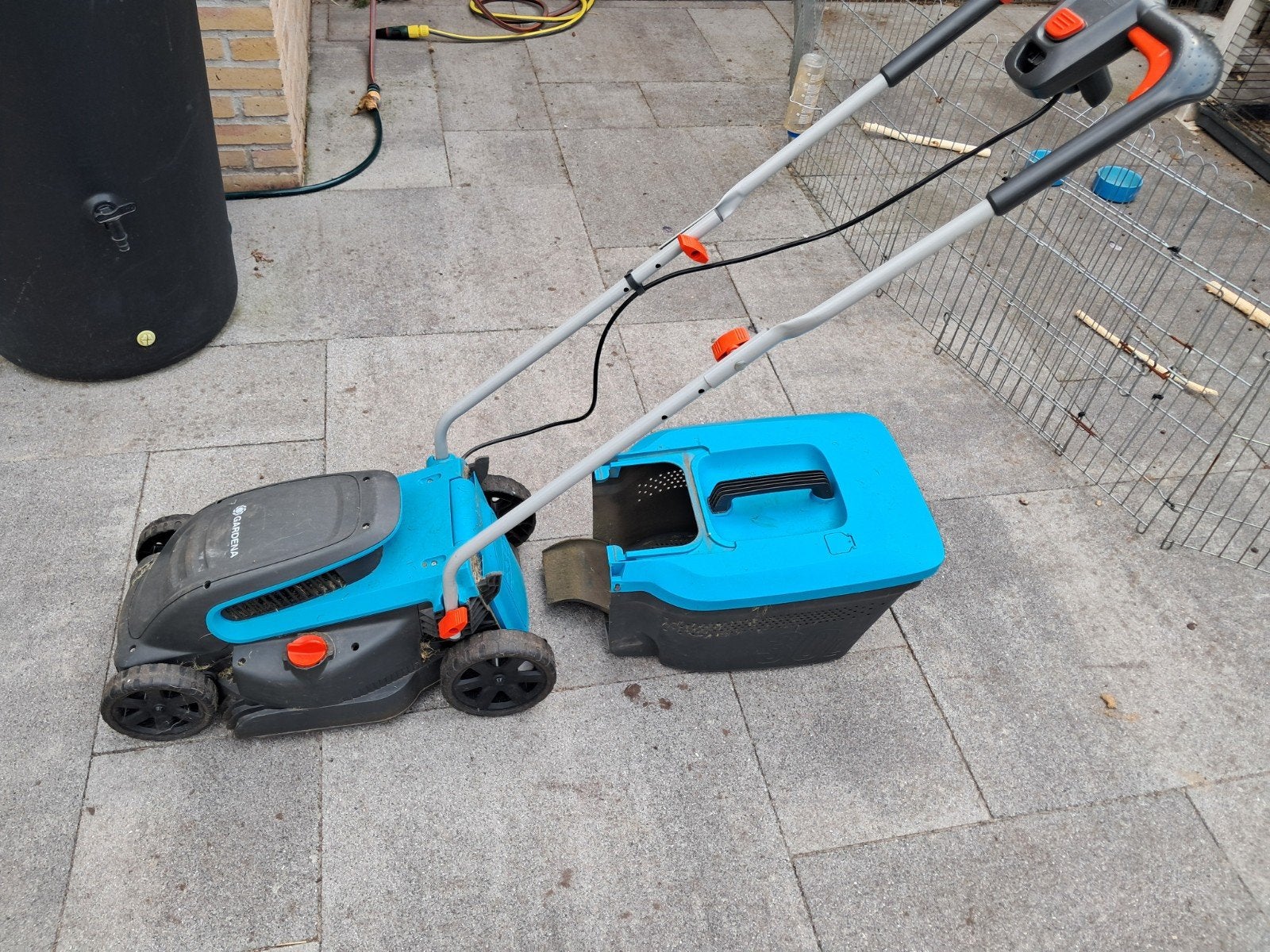 Gardena Elektrische Grasmaaier - Niet in hoogte verstelbaar, Ophalen, Elektrische grasmaaier, Gardena